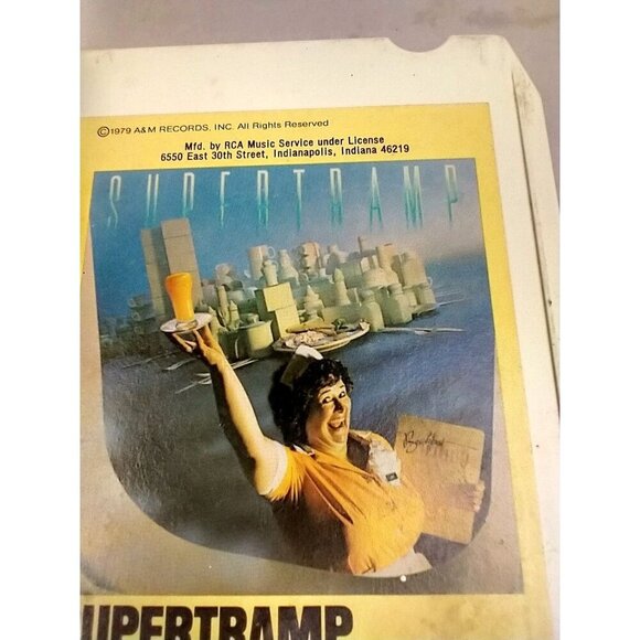 Supertramp- Breakfast In America 8-Track Tape. - Picture 2 of 6